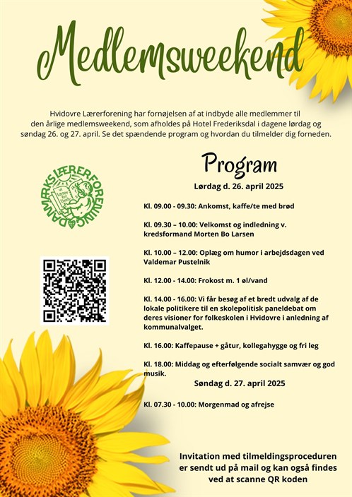 Medlemsweekend 2025